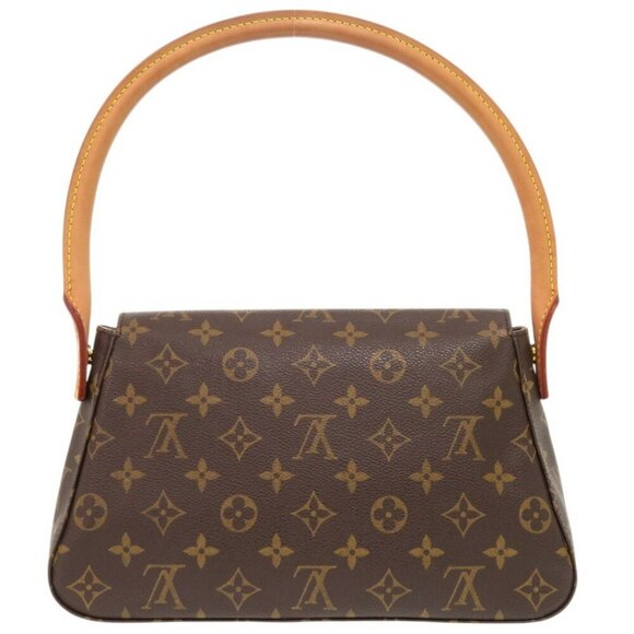 LOUIS VUITTON Brown Monogram Mini Looping Bag - Picture 3 of 10